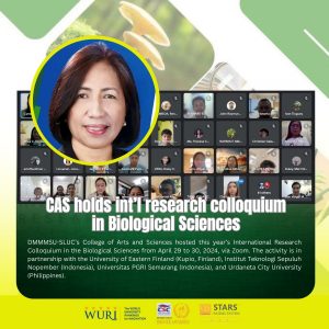 CAS holds int«appl research colloquium in Biological Sciences